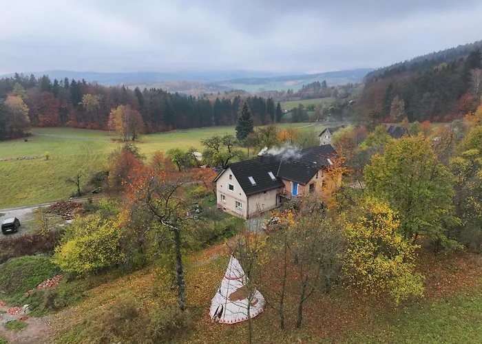 Klimatyczny Wiejski Dom W Górach Sowich - Przygórze 201 Dom wakacyjny *