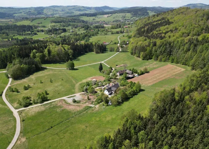 Klimatyczny Wiejski Dom W Gorach Sowich - Przygorze 201 Woliborz