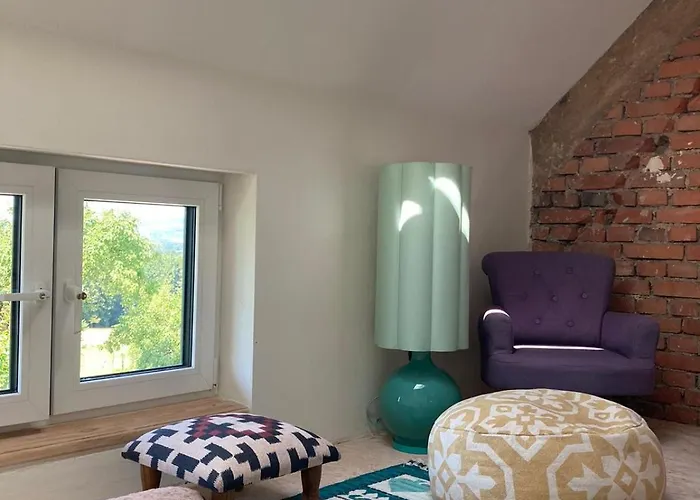 Klimatyczny Wiejski Dom W Gorach Sowich - Przygorze 201 Feriehus Woliborz