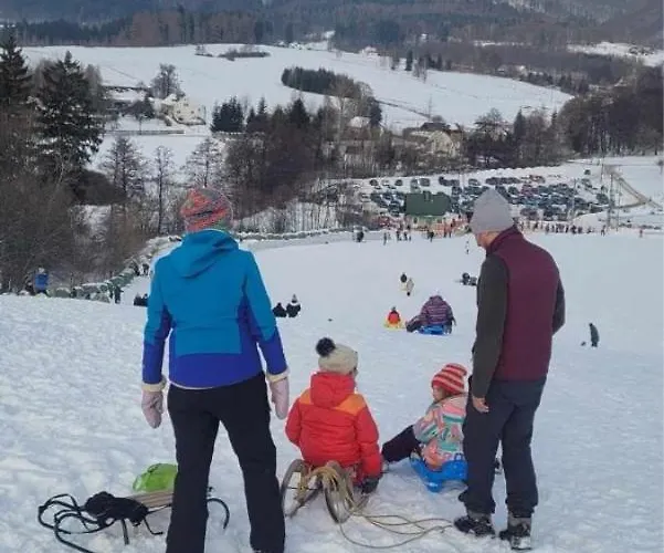 Klimatyczny Wiejski Dom W Gorach Sowich - Przygorze 201 Feriehus